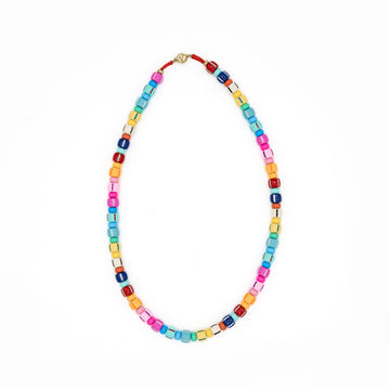 color block necklace