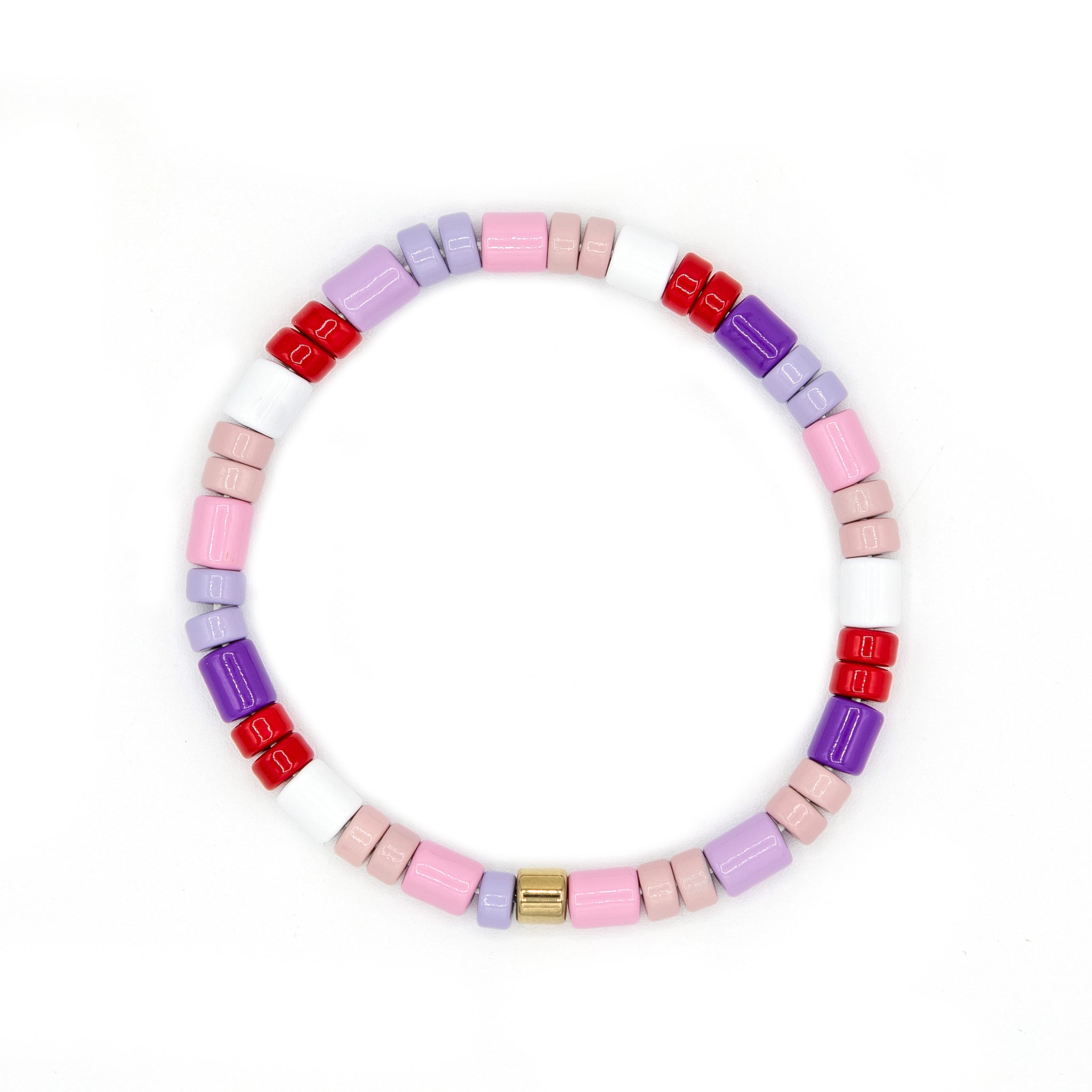 dainty color block bracelet