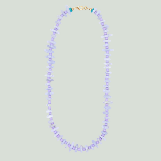 Lavender Stone Necklace