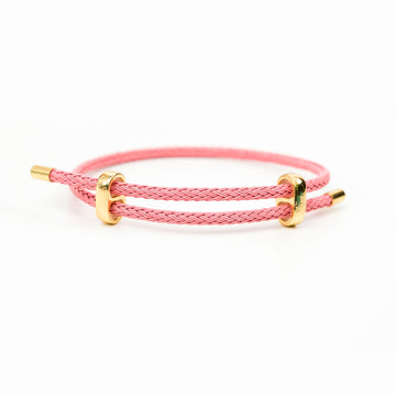 Pink Cable Bracelet