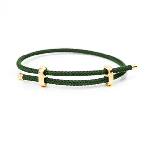 Forest cable bracelet